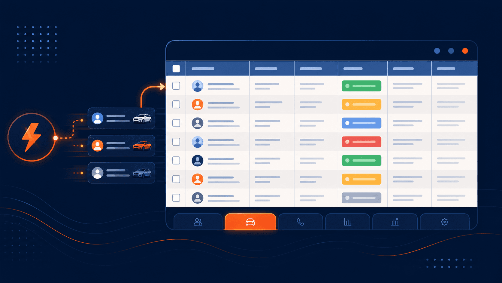 Google Sheets lead tracking illustration for small dealerships